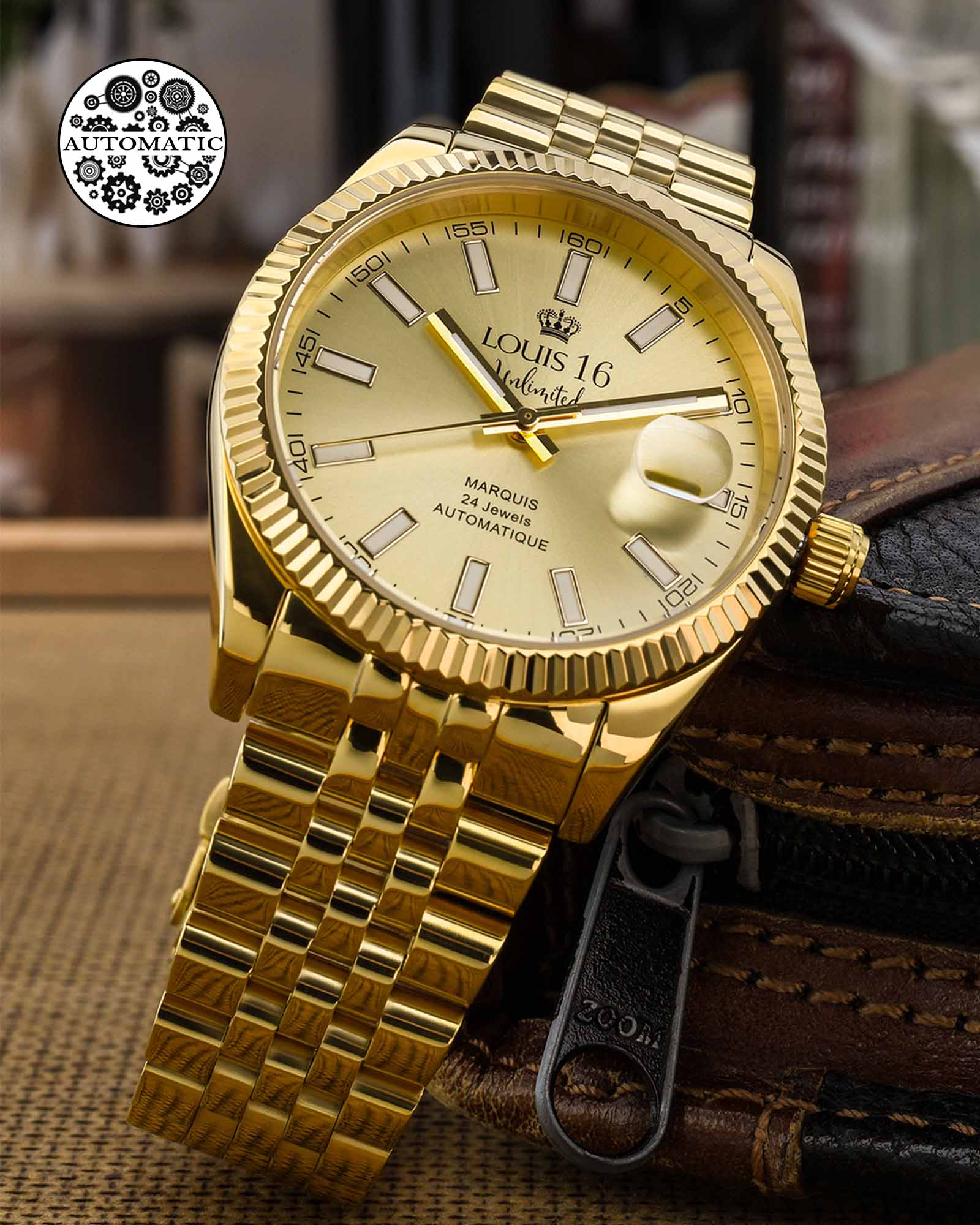 Watches Uhren Unter 3000 Euro Marquis Watch In Gold – Elegance And